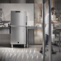 Zmywarka kapturowa, kosz 500x500 mm, system płukania HTR+, odzysk ciepła, 634x750x1523 mm, SMEG SPH525H