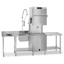 Zmywarka kapturowa, kosz 500x500 mm, system płukania HTR+, odzysk ciepła, 634x750x1523 mm, SMEG SPH525H