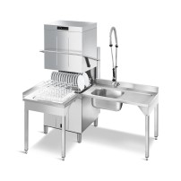Zmywarka kapturowa, kosz 600x500 mm, system płukania HTR+, 734x750x1523 mm, SMEG SPH625