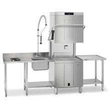 Zmywarka kapturowa, kosz 600x500 mm, system płukania HTR+, odzysk ciepła, 734x750x1523 mm, SMEG SPH625H
