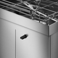 Zmywarka kapturowa, kosz 600x500 mm, system płukania HTR+, odzysk ciepła, 734x750x1523 mm, SMEG SPH625H