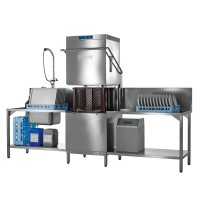 Zmywarka kapturowa z koszem 600x500 mm i załadunkiem 540 mm