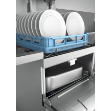 Zmywarka kapturowa dwupoziomowa ze zmiękczaczem i koszem 500x500 mm, 713x995x1995, HOBART PROFI TLWS-10A
