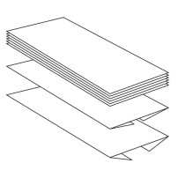 Podajnik do ręczników papierowych stal szczotkowana 285x100x370 Bartscher 850006