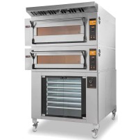 Piec elektryczny piekarniczy modułowy szamotowy z podwyższaną komorą | 2x600x400 | BAKE D4H (TRD4H) Resto Quality BAKE D4H
