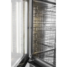 Piec konwekcyjno-parowy ICEM051E | 5x GN 1/1 | 5x 600x400 | Alphatech by Lainox  | sterowanie manualne