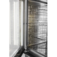 Piec konwekcyjno-parowy ICEM051E | 5x GN 1/1 | 5x 600x400 | Alphatech by Lainox  | sterowanie manualne