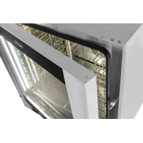 Piec konwekcyjno-parowy ICEM051E | 5x GN 1/1 | 5x 600x400 | Alphatech by Lainox  | sterowanie manualne