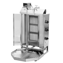 Gyros | opiekacz gazowy do kebaba | 3 palniki | wsad 40kg KLG220 Resto Quality KLG220