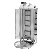 Gyros | opiekacz gazowy do kebaba | 5 palników | wsad 80kg KLG222 Resto Quality KLG222