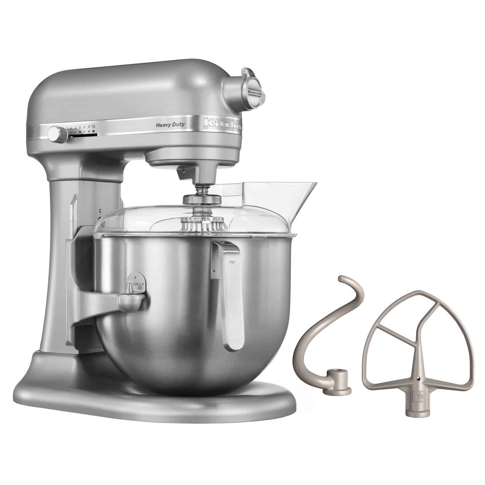 KitchenAid 5KSM7591X srebrny, 6,9L 287x371x417 Bartscher A150047