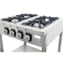 Kuchnia gazowa wolnostojąca 4 palnikowa RQ403559 | 32,8kW | linia 900 Resto Quality