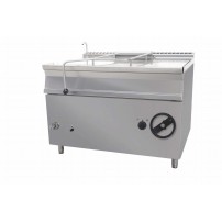 Patelnia uchylna gazowa | stal nierdzewna | 27 kW | 120 l | 1200x900x900 mm | RQBS125.912G