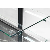 Witryna cukiernicza chłodnicza Dolce Visione Basic 1300 | 1300x690x1300 mm