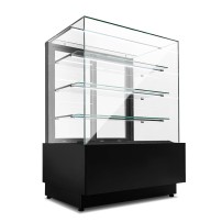Witryna cukiernicza neutralna Dolce Visione Neutro 1300 | 1300x690x1300 mm