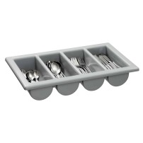 Pojemnik na sztućce 1/1GN poliprop. 530x325x100 Bartscher A500410