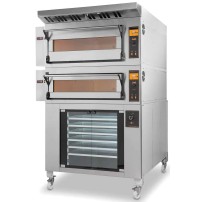Piec elektryczny piekarniczy modułowy szamotowy z podwyższaną komorą | 2x600x400 | BAKE D4H (TRD4H) Resto Quality BAKE D4H