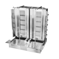 Gyros | opiekacz gazowy do kebaba podwójny | 5+5 palników | wsad 160kg  KLG225-T Resto Quality KLG225-T