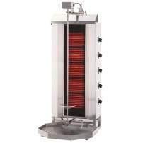 Gyros | opiekacz elektryczny do kebaba | 5 palników | wsad 80kg KLG232 Resto Quality