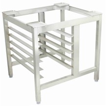 Podstawa pod piec konwekcyjno-parowy NP-SA NB-SP | z prowadnicami na tace Resto Quality PPI