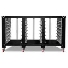 Podstawa do pieca piekarniczego modułowego ME/1400 | prowadnice na tace | 1620x1100x900 mm | PT/1400/DE