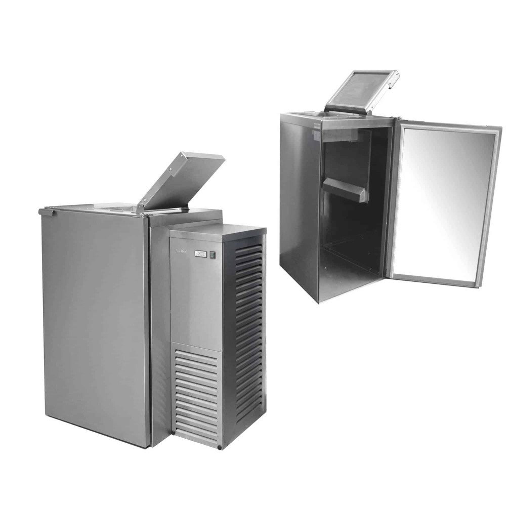 Schładzarka na odpady z dnem izolowanym 120 L 980x716x1176 Dora-Metal BLOD-1120