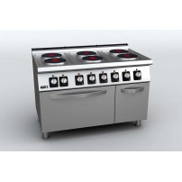Kuchnia elektryczna Fagor C-E761 6 płyt z piekarnikiem