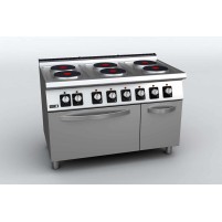 Kuchnia elektryczna Fagor C-E761 6 płyt z piekarnikiem