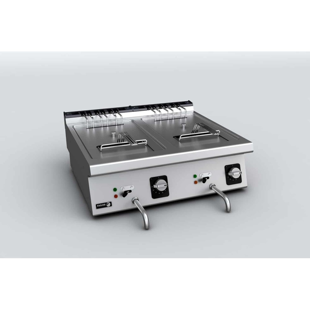 Frytownica elektryczna Fagor F-E7208 - 2x8 l, 12 kW