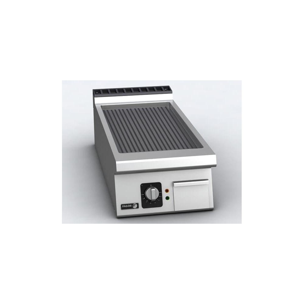 Płyta grillowa Fagor FT-E905 R - ryflowana stalowa 7,5 kW