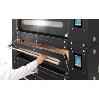 Piec do pizzy 1 komorowy, elektryczny, z okapem, z garownią o pojemności 1 x 9 x 35 cm, 1640x1450x2230, Italforni BULL BL XL Y11