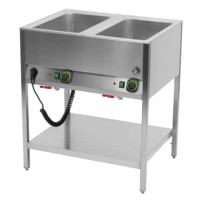 ﻿Bemar stacjonarny 2-komorowy, 800x670x900, RM GASTRO BMSD 2120