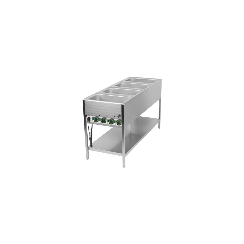 ﻿Bemar stacjonarny 4-komorowy, 600x1670x900, RM GASTRO BMSK 4120