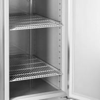 Szafa chłodnicza RQSGLC 700 R | GN 2/1 | stal nierdzewna | drzwi prawe | 700 l | 653x842x2040 mm