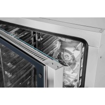 Piec konwekcyjno-parowy FED07 | 7xGN1/1 | 7x600x400 | sonda | 9 programów | 10,7kW Resto Quality FED07