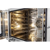 Piec konwekcyjno-parowy  FED10 | 10xGN1/1 | 10x600x400 | sonda | 9 programów | 12,7kW Resto Quality FED10