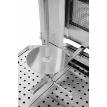 Gyros | opiekacz gazowy do kebaba | 3 palniki | wsad 40kg KLG220 Resto Quality KLG220
