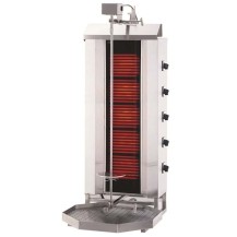 Gyros | opiekacz elektryczny do kebaba | 5 palników | wsad 80kg KLG232 Resto Quality