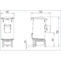 Obieraczka do cebuli | nierdzewna | wsad 30 kg | 1,15 kW | C/E OP30 Resto Quality C/E OP30