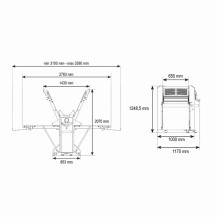 Wałkowarka piekarnicza taśmowa | wałkownica piekarnicza do ciasta Laminato Resto Quality LAMINATO