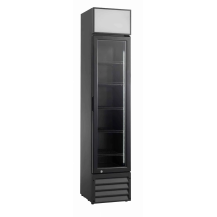 Szafa chłodnicza przeszklona RQ216-BLACK | 160 l | 390x475x1880 mm | Resto Quality RQ216-BLACK
