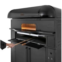 Piec do pizzy neapolitańskiej, elektryczny na podstawie garownią, pojemność 9 x 35 cm, 1475x1565x1760, Italforni Caruso CA9 Y020