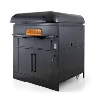 Piec do pizzy neapolitańskiej, elektryczny, na podstawie, pojemność 9 x 35 cm, 1475x1565x1760, Italforni Caruso CA9 Y040