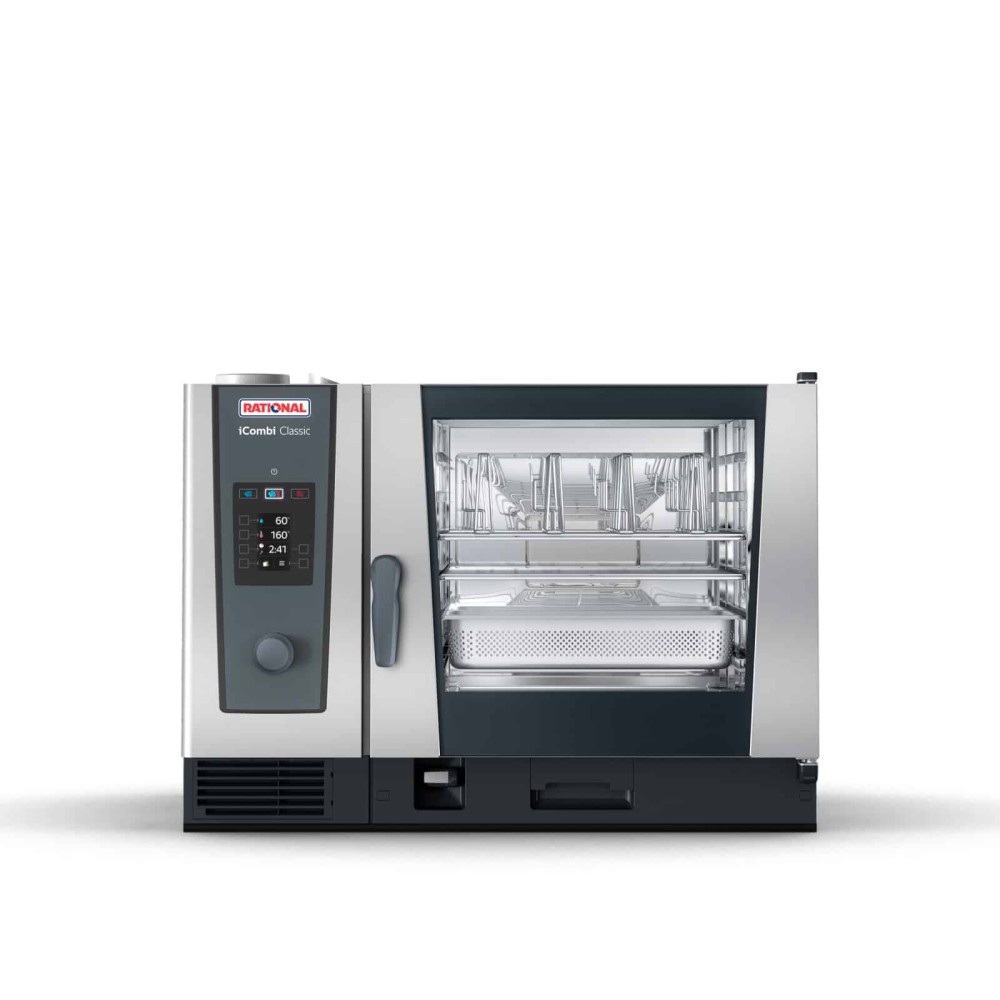 Piec konwekcyjno-parowy elektryczny 6 x 2/1 GN, 1072x1042x754, Rational iCombi Classic 6-2/1