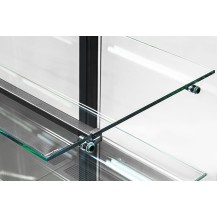 Witryna cukiernicza neutralna Dolce Visione Neutro 1300 | 1300x690x1300 mm