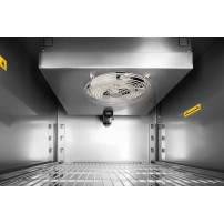 Szafa mroźnicza RQSEGM 700 R | GN 2/1 | stal z powłoką aluminiowo-cynkową | drzwi prawe | 700 l | 693x826x2008 mm