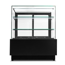 Witryna cukiernicza neutralna Dolce Visione Breve Neutro 1300 | wersja obniżona | 1300x690x1110+/-10 mm