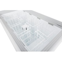 Dystrybutor do lodów | retro | 8 tub | okrągłe kuwety | GELATO POZETTI 8 BEIGE