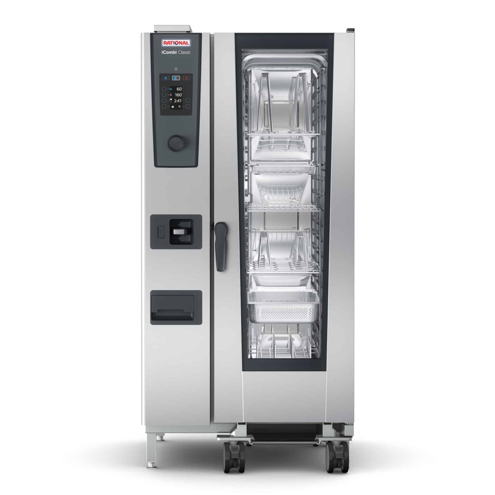 Piec konwekcyjno-parowy elektryczny 20 x 1/1 GN, 877x913x1807, Rational iCombi Classic 20-1/1