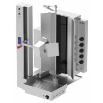 Kebab automatyczny elektryczny | gyros automatyczny | wsad 100 kg | 5 palników | RESTO QUALITY RODO5E
